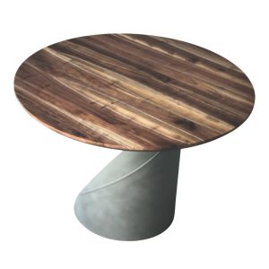 SW Steel – Walnuss Rundtisch